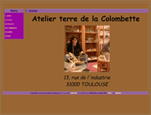 Tablet Screenshot of coursdepoterie-toulouse.com